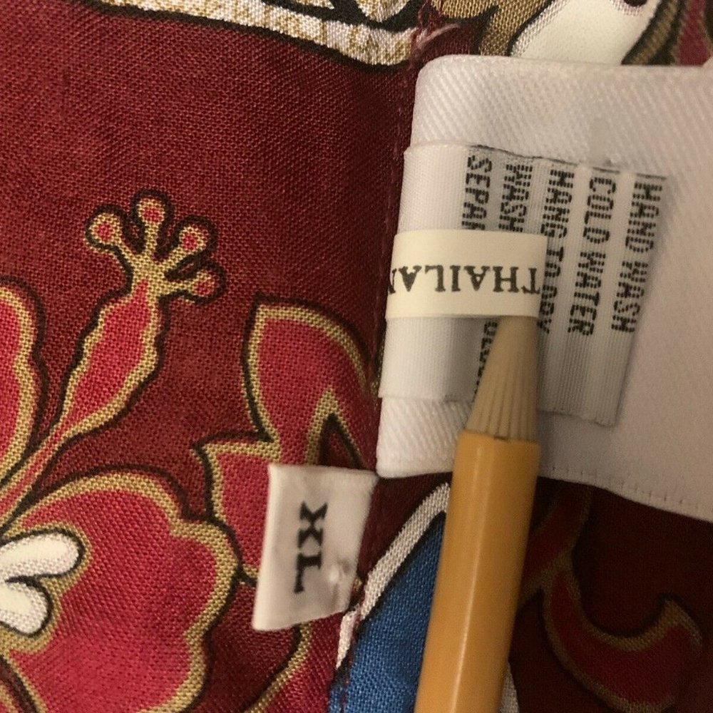 XL Vtg Jammin Shirts Brand Mens Button Up Hawaiian - Picture 8 of 12